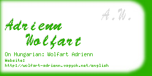 adrienn wolfart business card